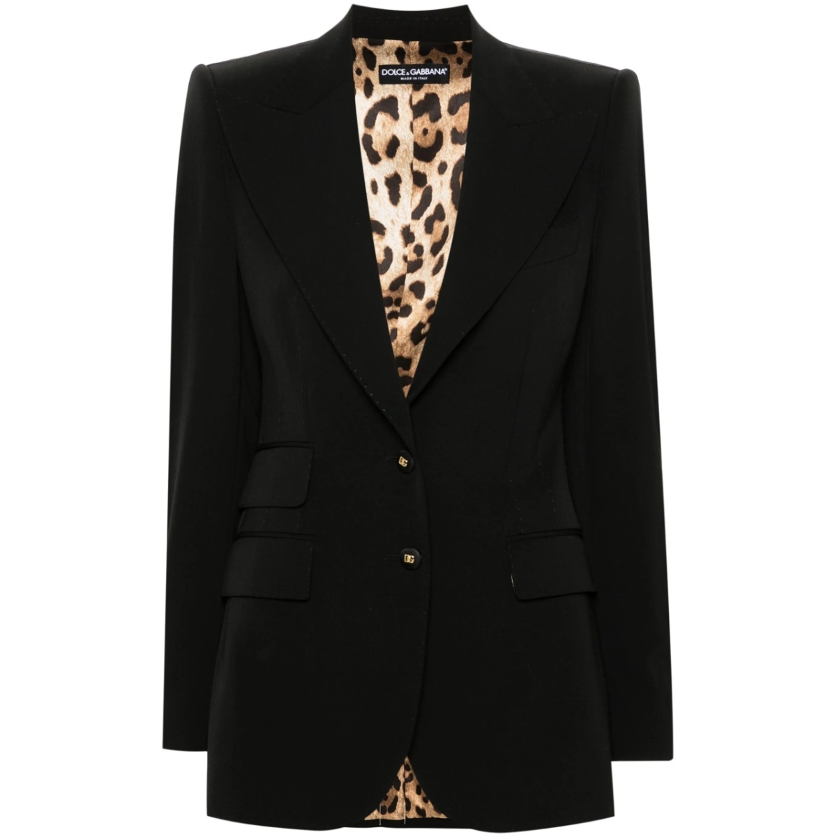 single-breasted blazer