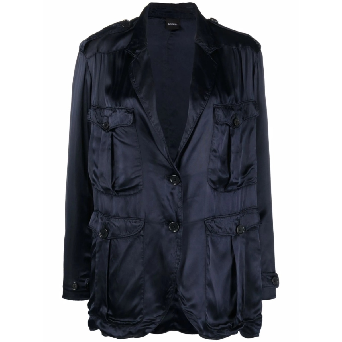 single-breasted tailored blazer