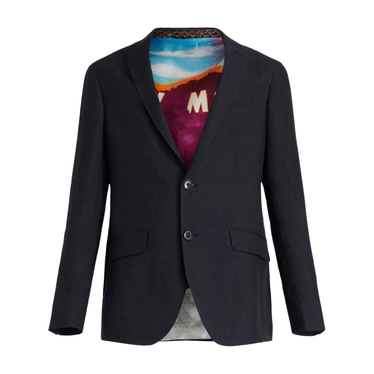 single-breasted tailored blazer