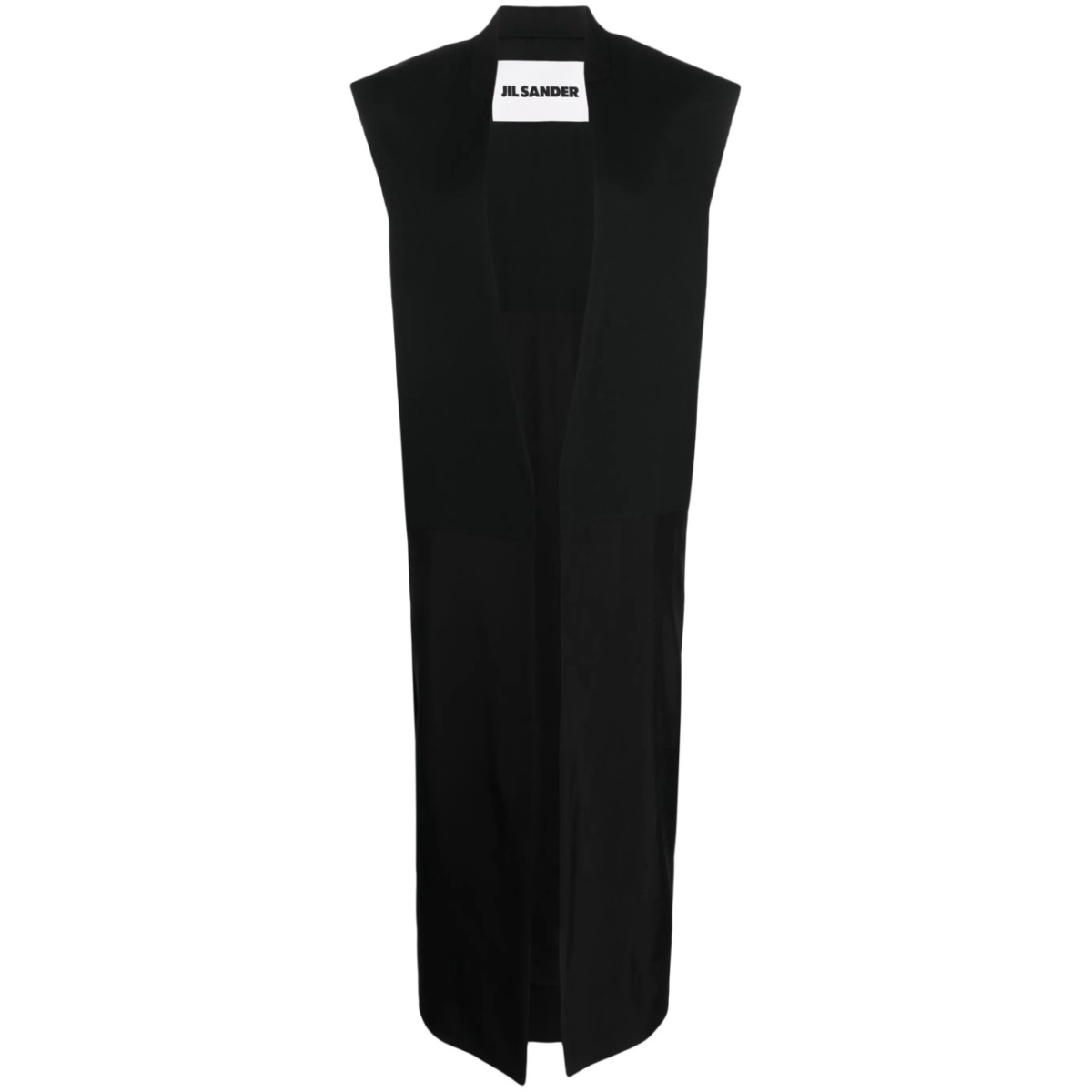 single-breasted tailored vest