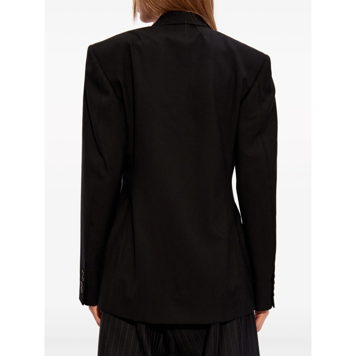 single-breasted wool blazer - Img 4