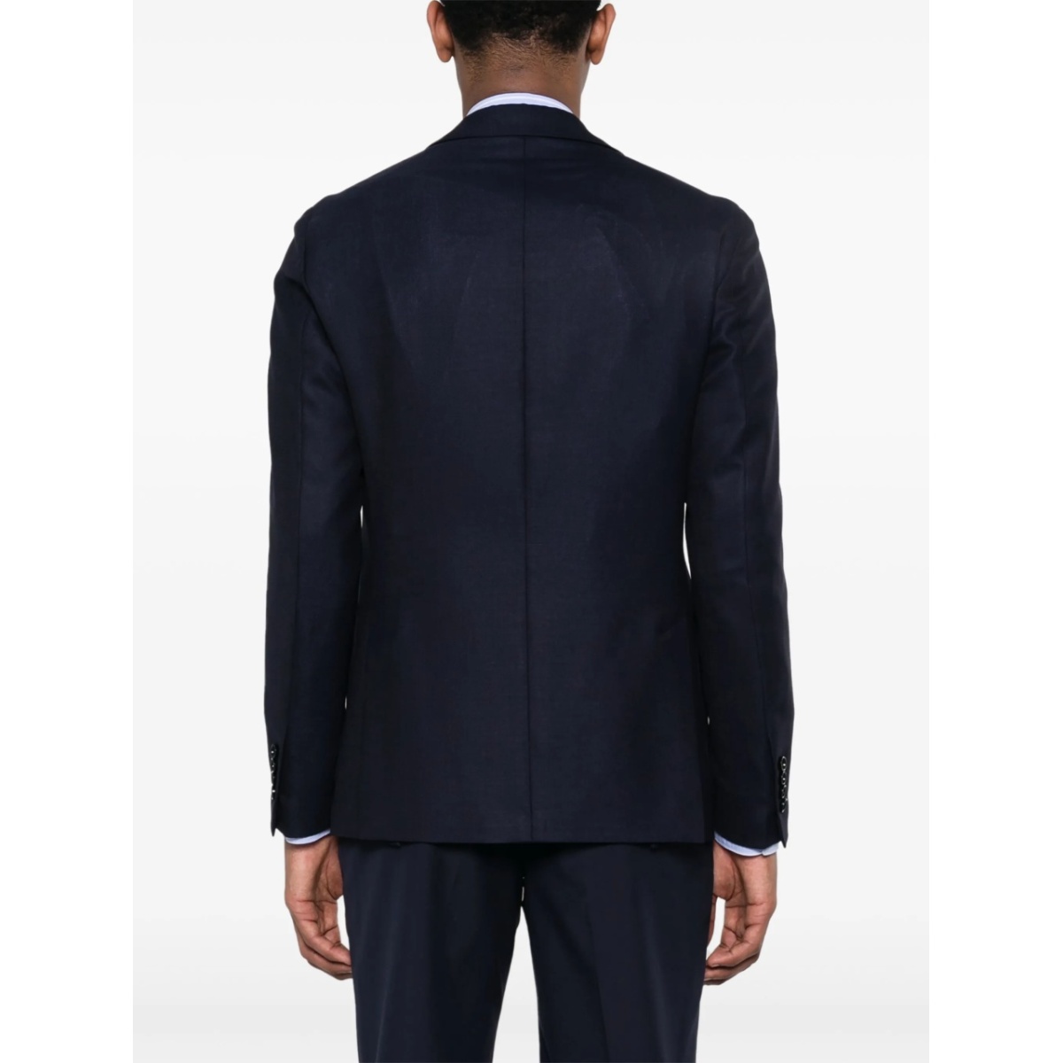 single-breasted wool blazer - Img 4