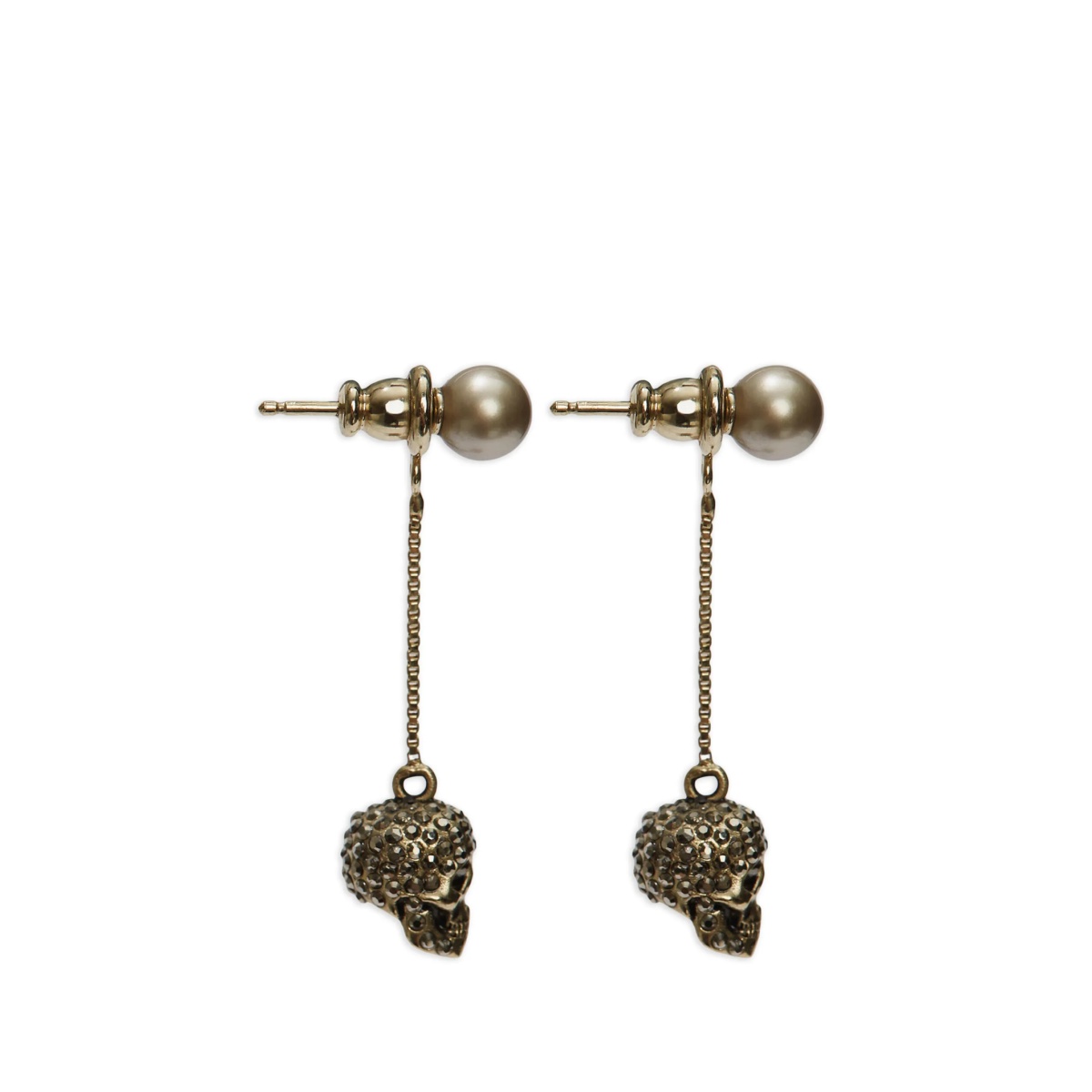 skull-drop earrings - Img 2