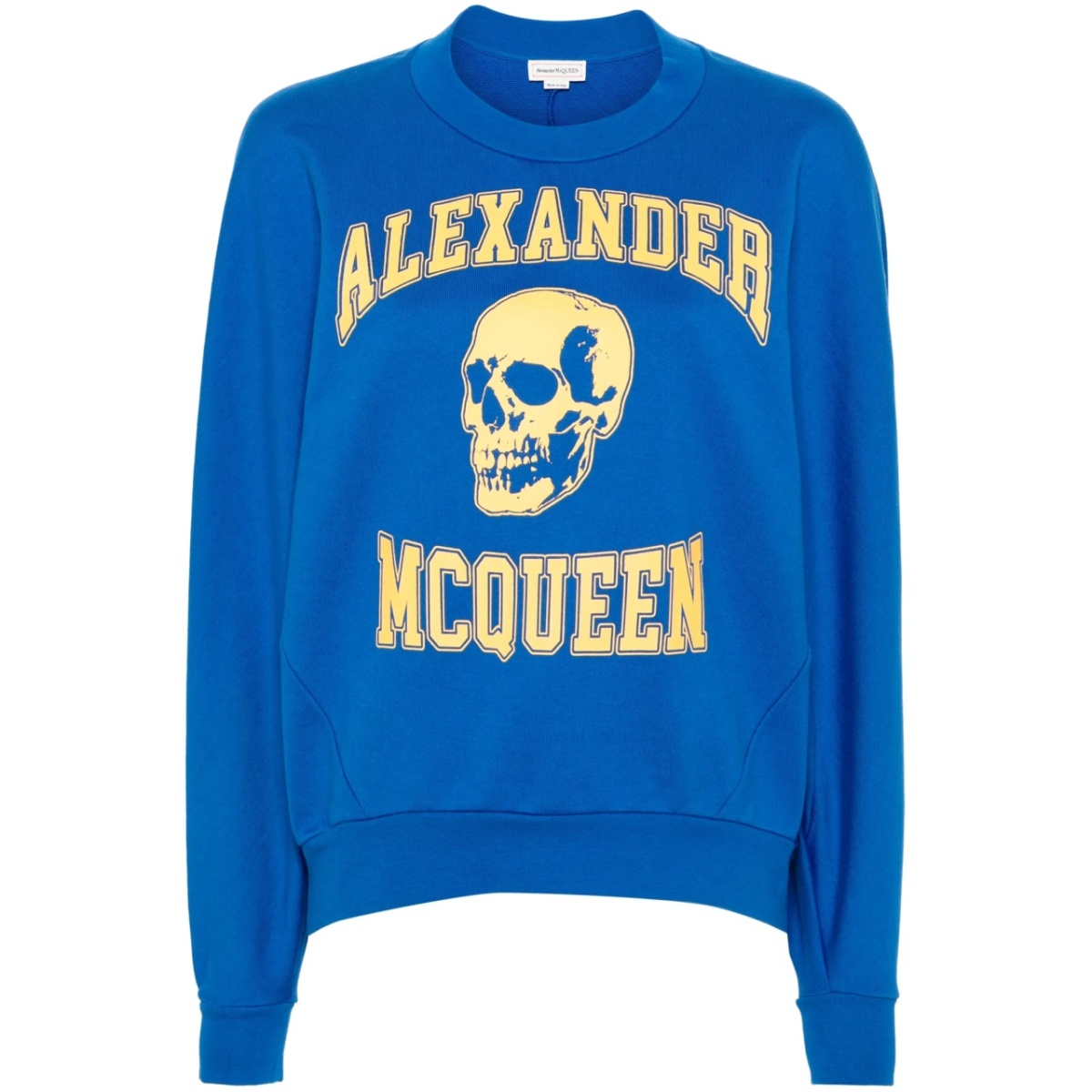 skull-print sweatshirt