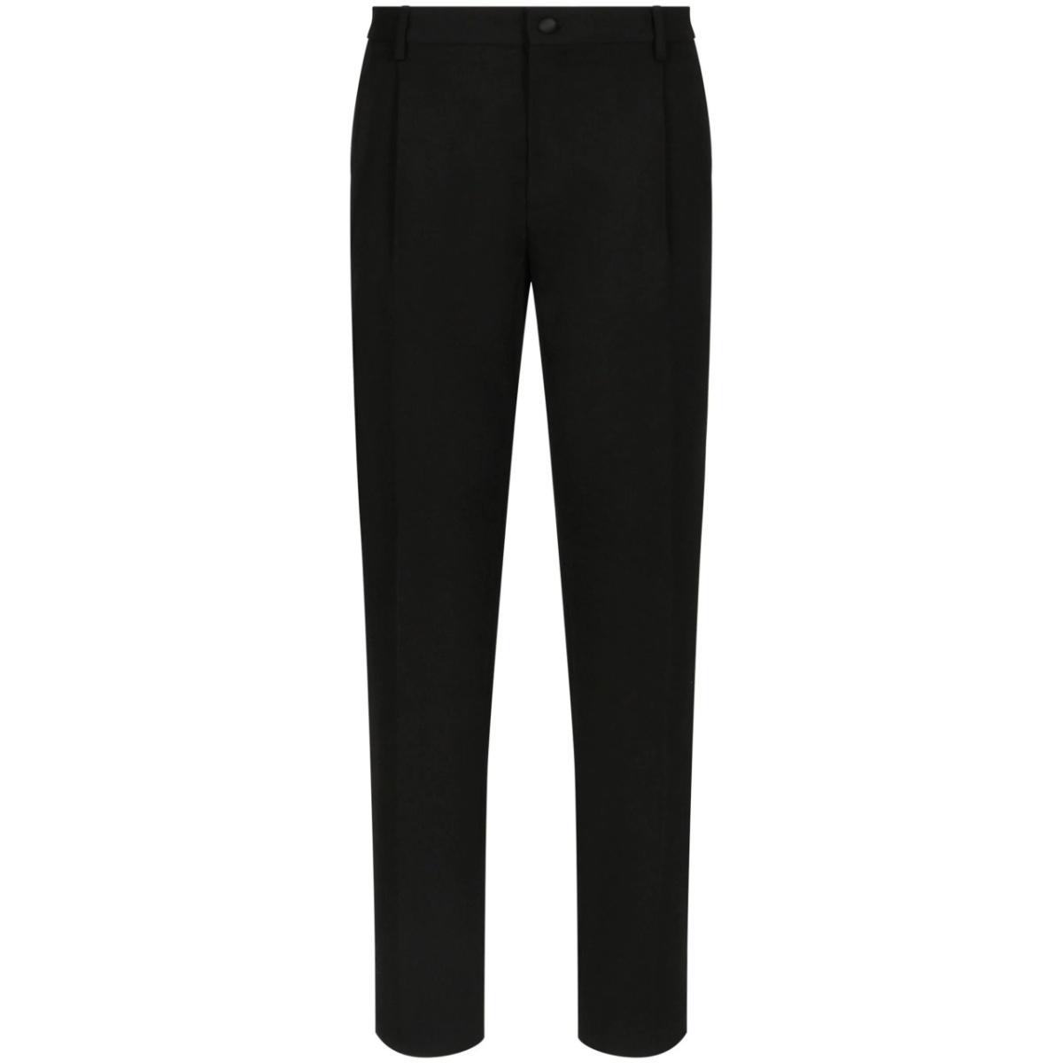 slim-fit tailored trousers