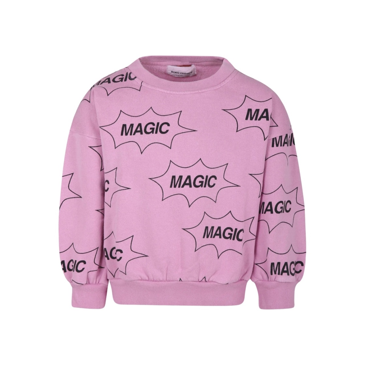 slogan-print sweatshirt