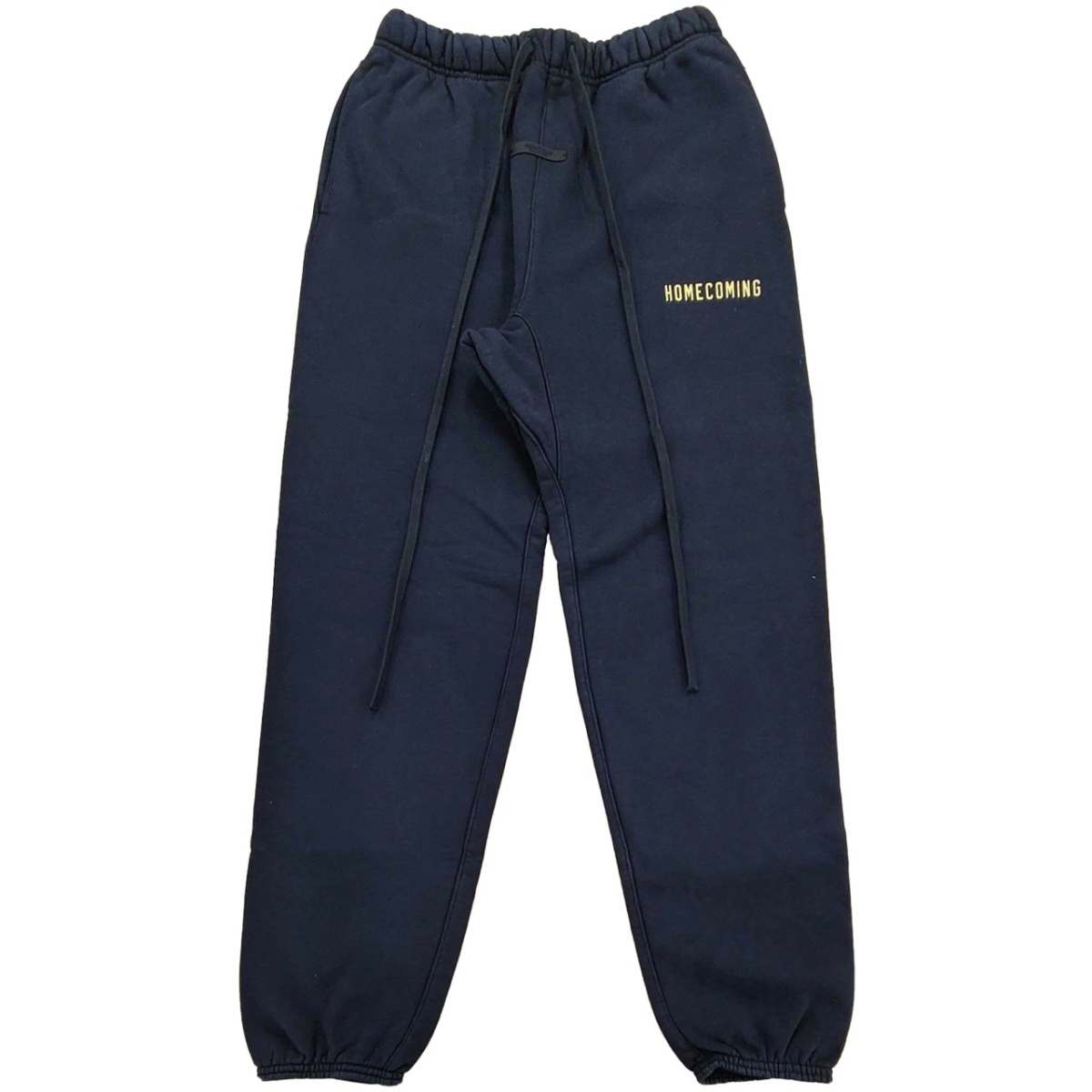 slogan-print track pants