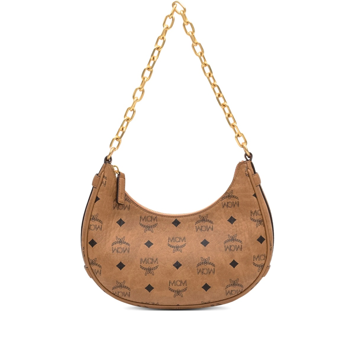 small Aren monogram-pattern chain bag