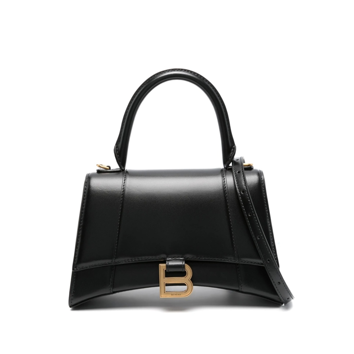small Hourglass top-handle bag