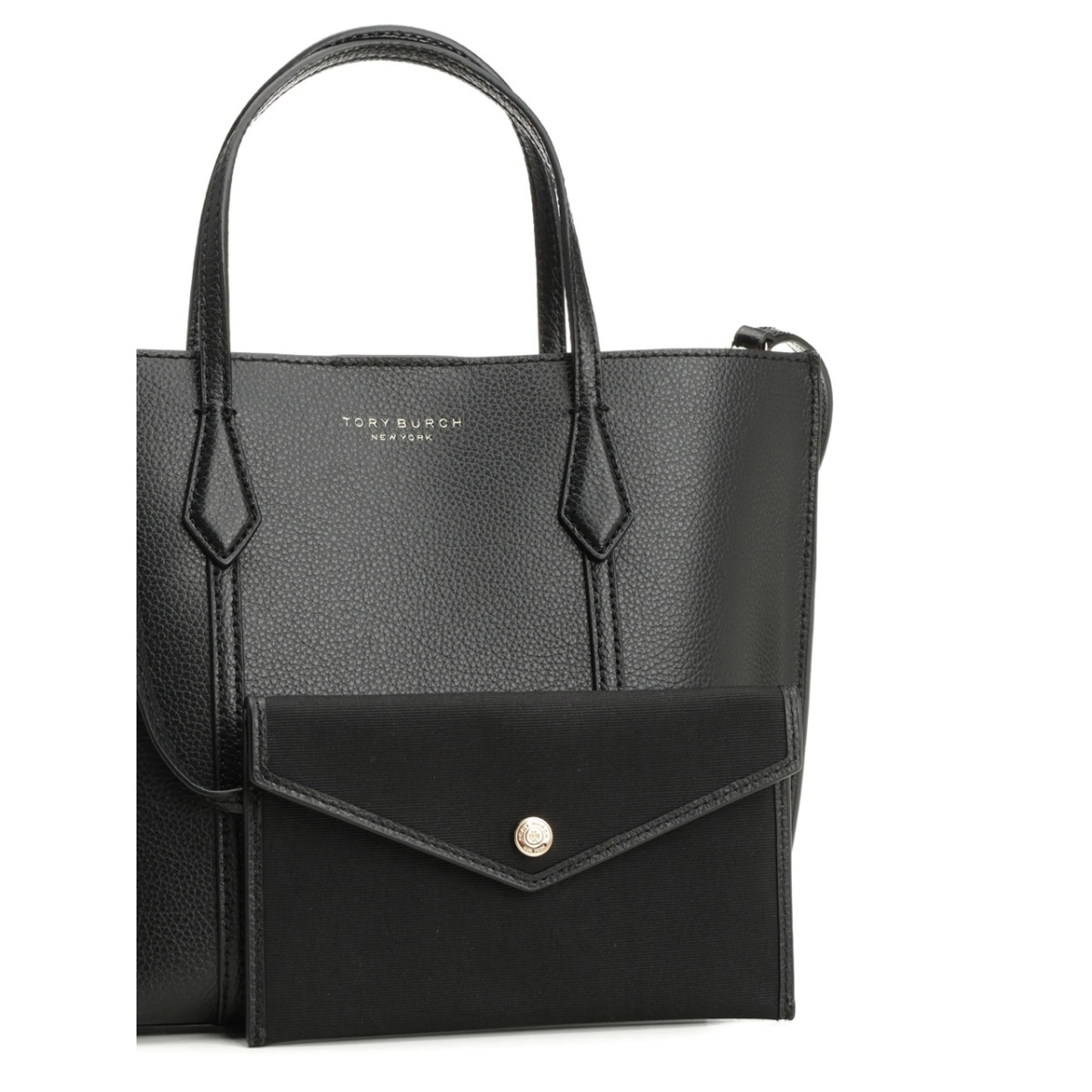 small Perry pebbled leather tote bag - Img 4