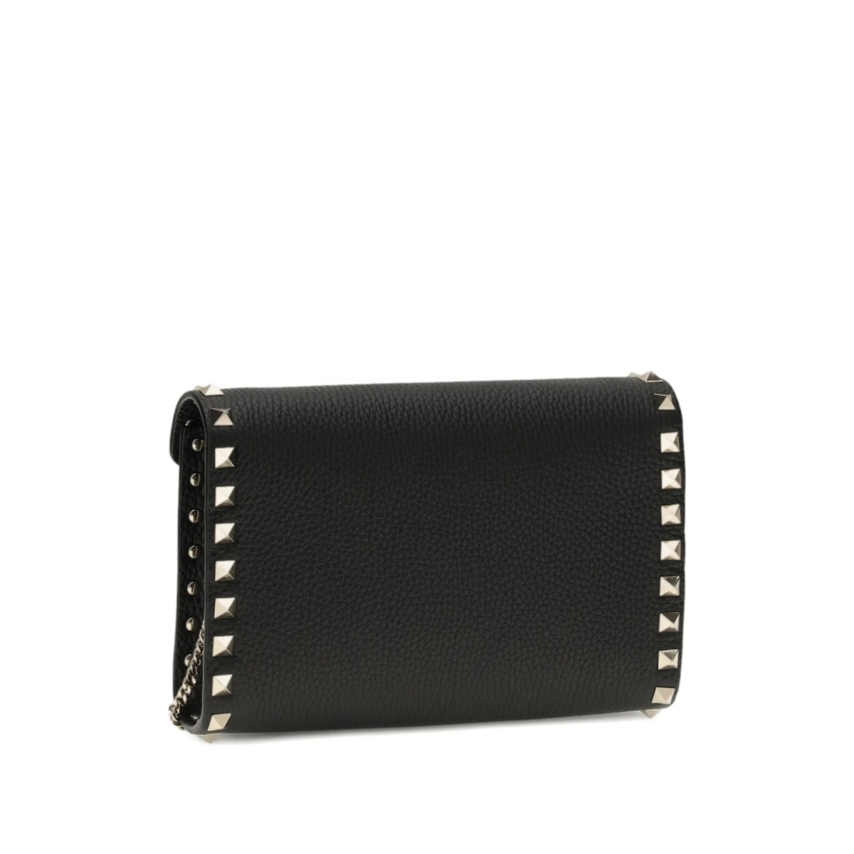 small Rockstud leather chain wallet - Img 2