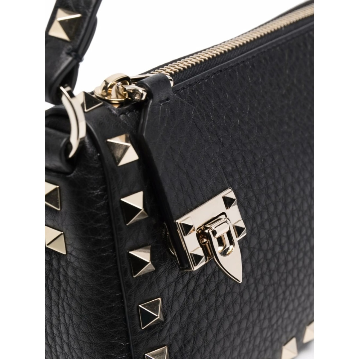 small Rockstud leather crossbody bag - Img 4