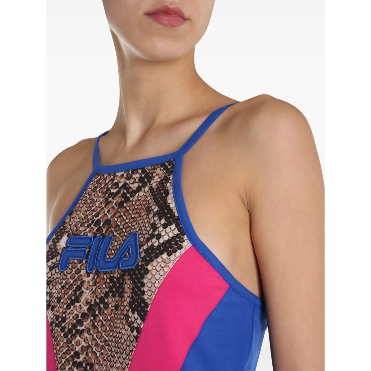 snakeskin panel top - Img 4