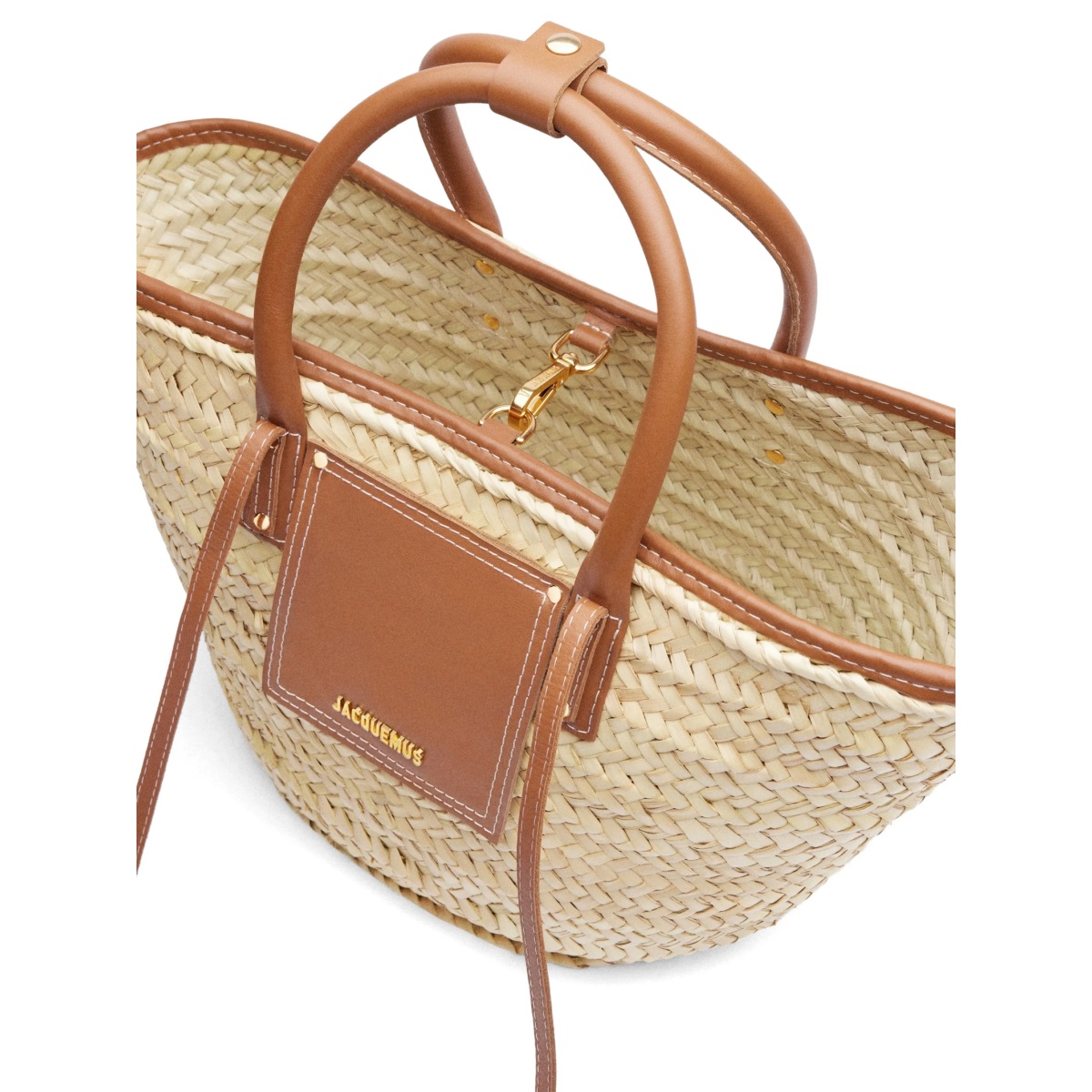 Soli straw tote bag - Img 5