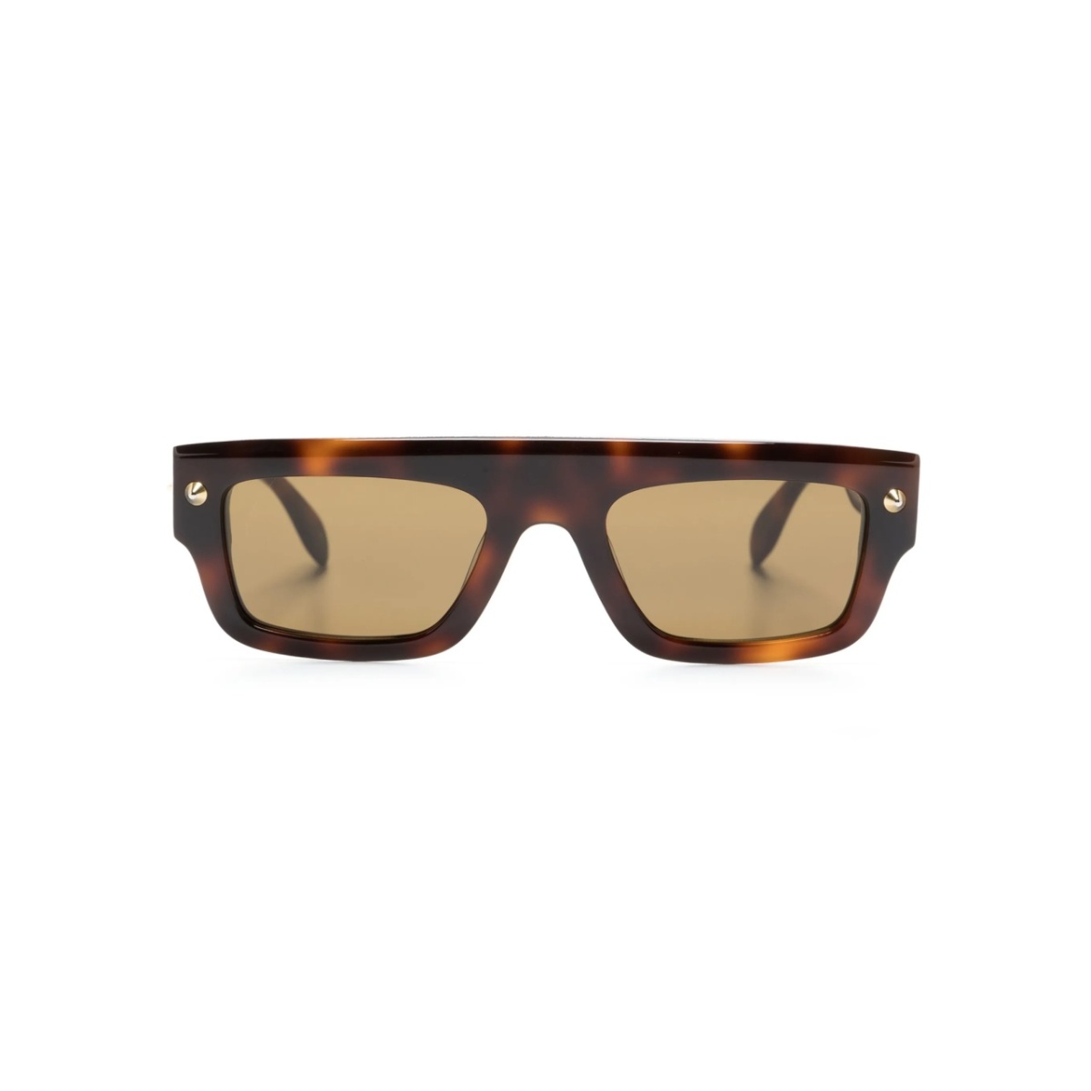 Spike Studs rectangular-frame sunglasses