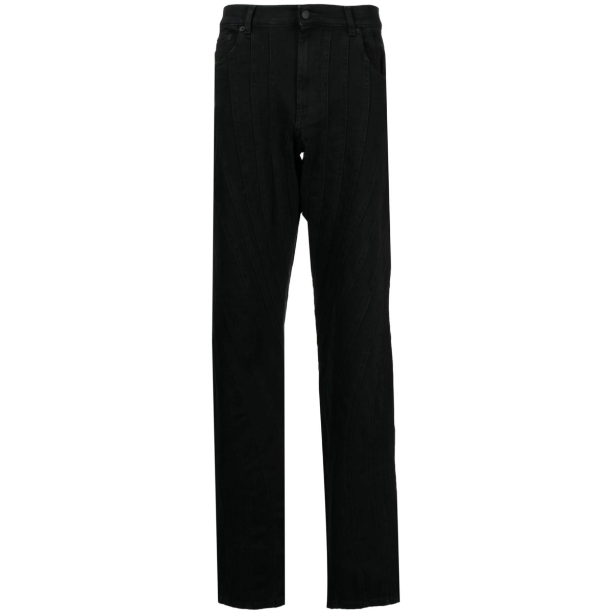 spiral-seam trousers