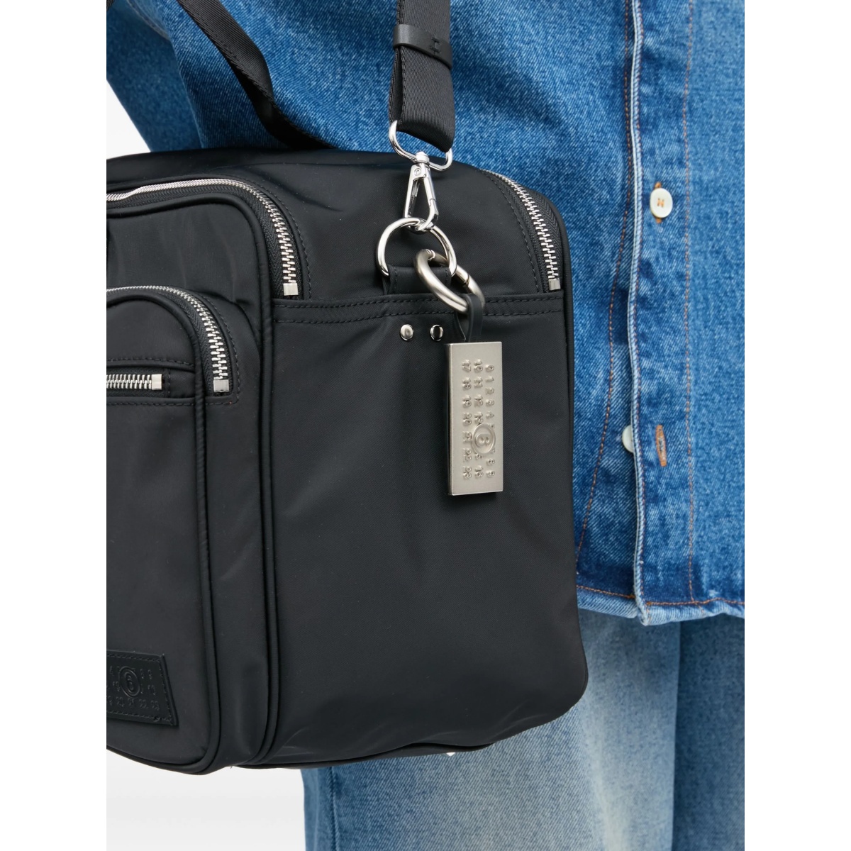 stitched-leather key ring - Img 4