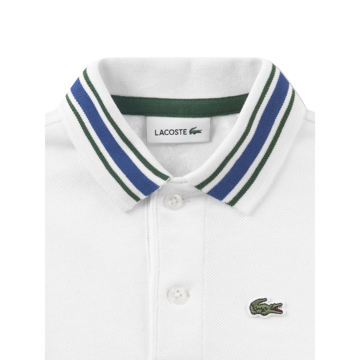 striped collar polo T-shirt - Img 3