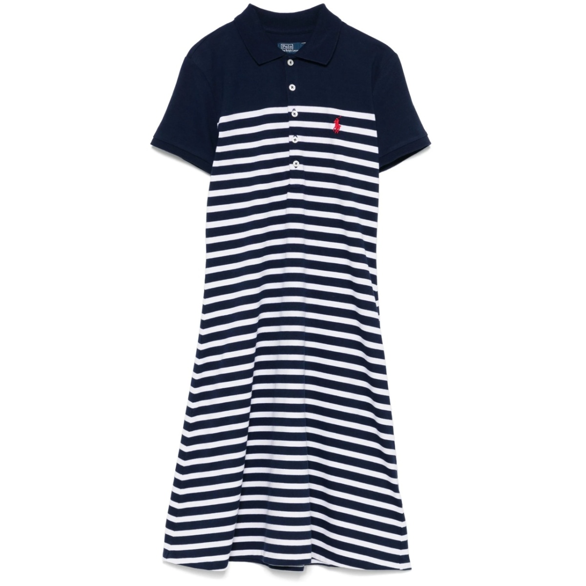 striped mini dress