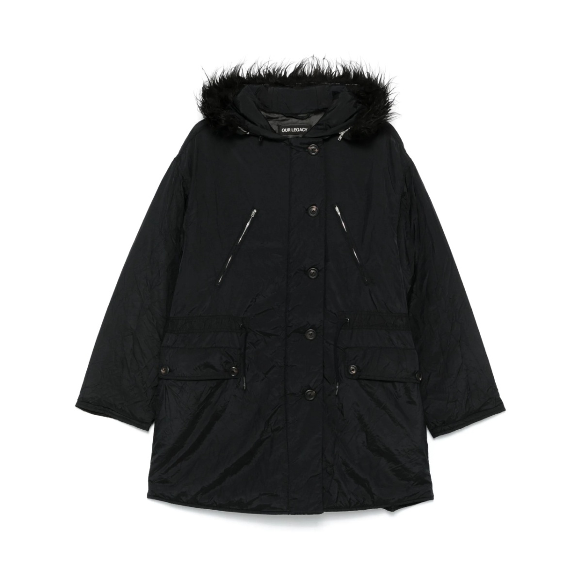 Subtle parka coat