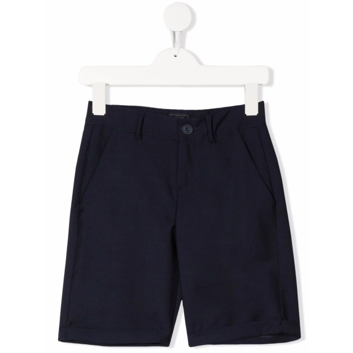 tailored wool shorts