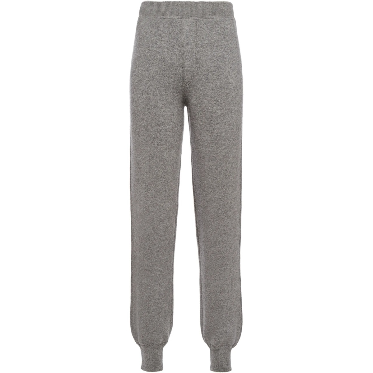 tapered fleece trousers