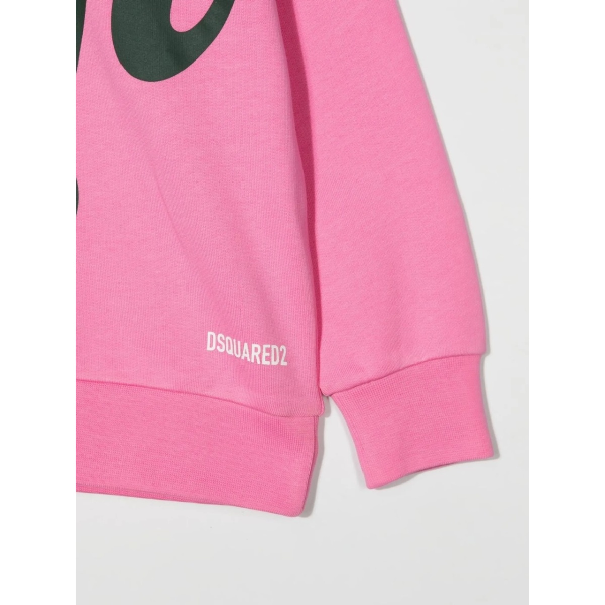 text-print crew-neck sweatshirt - Img 3