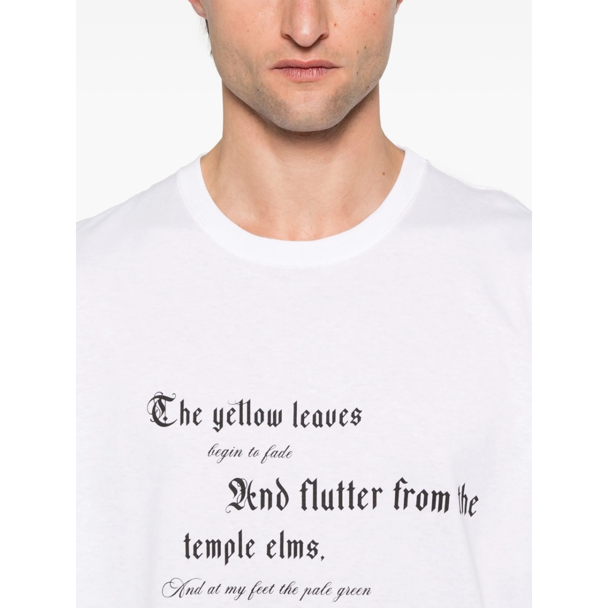 text-print T-shirt - Img 4