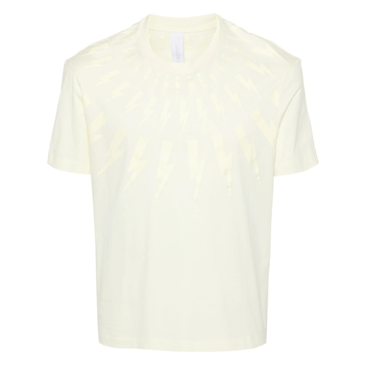 Thunderbolt-print cotton T-shirt