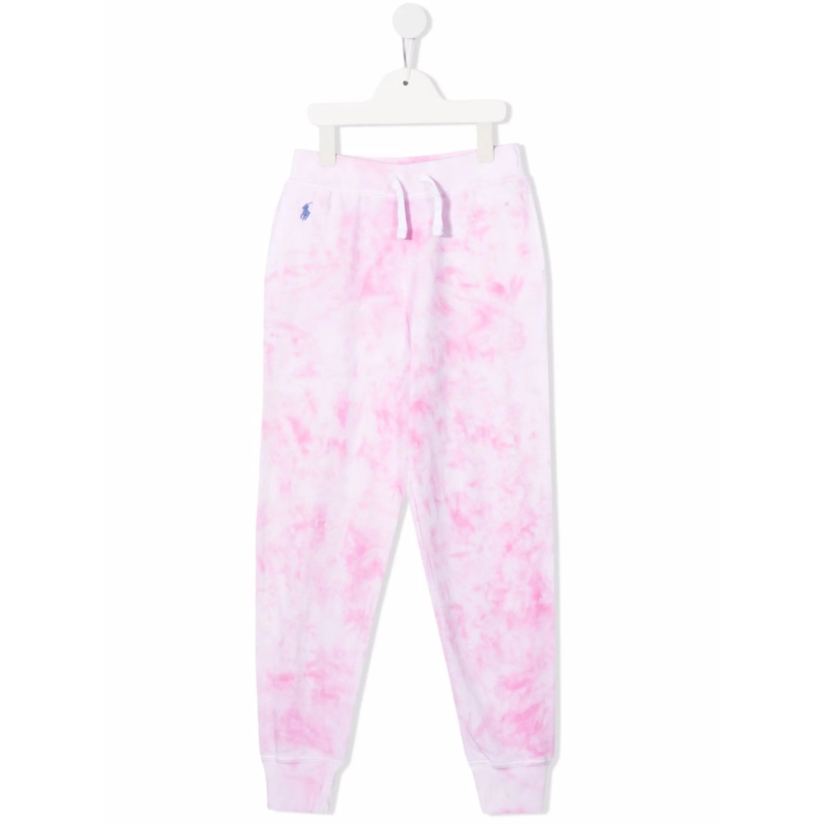 tie-dye print trousers