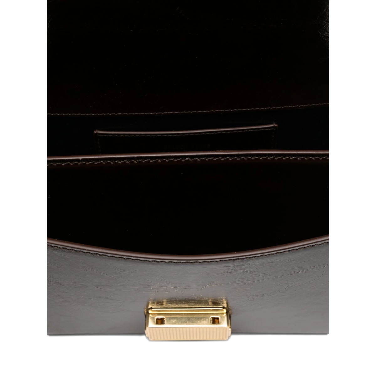 top-handle leather tote bag - Img 5