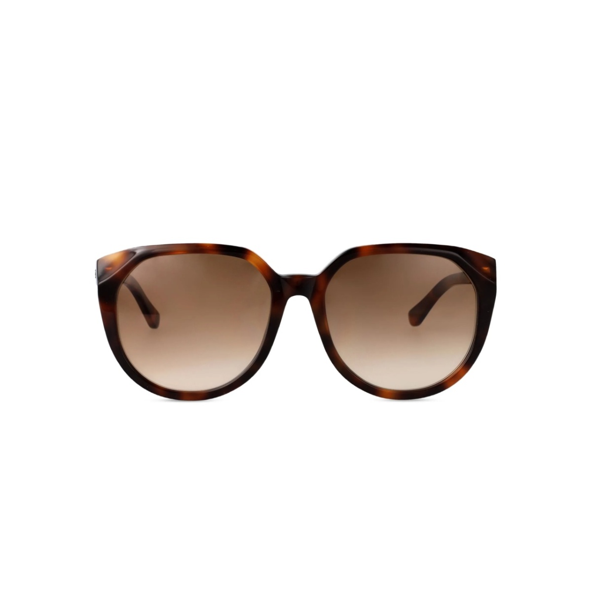tortoiseshell oversized sunglasses