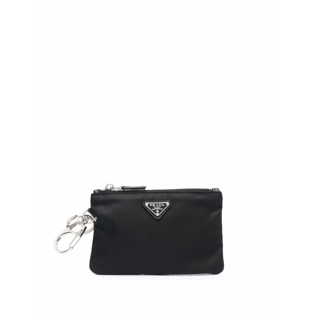 triangle logo pouch