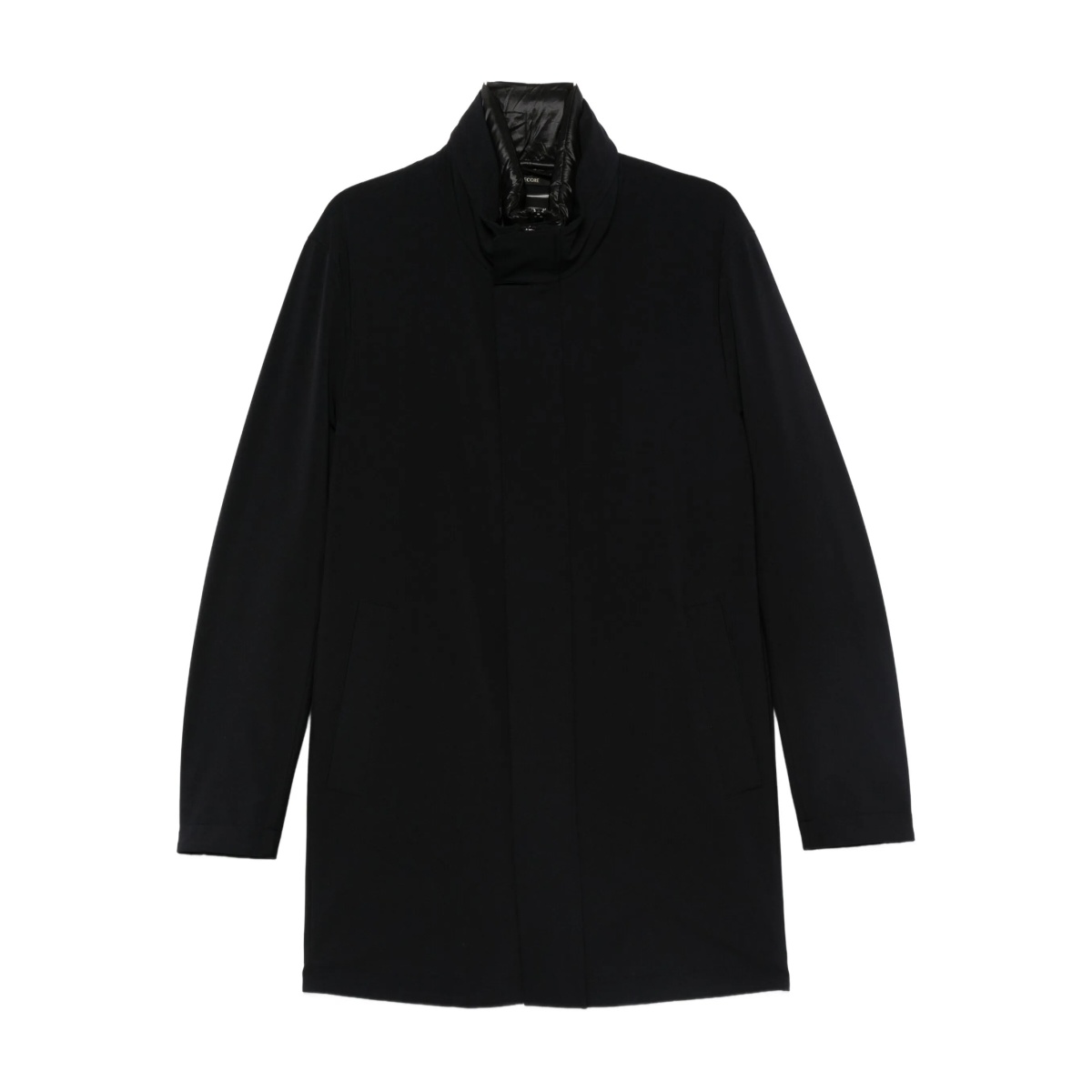 turtleneck long-sleeve jacket