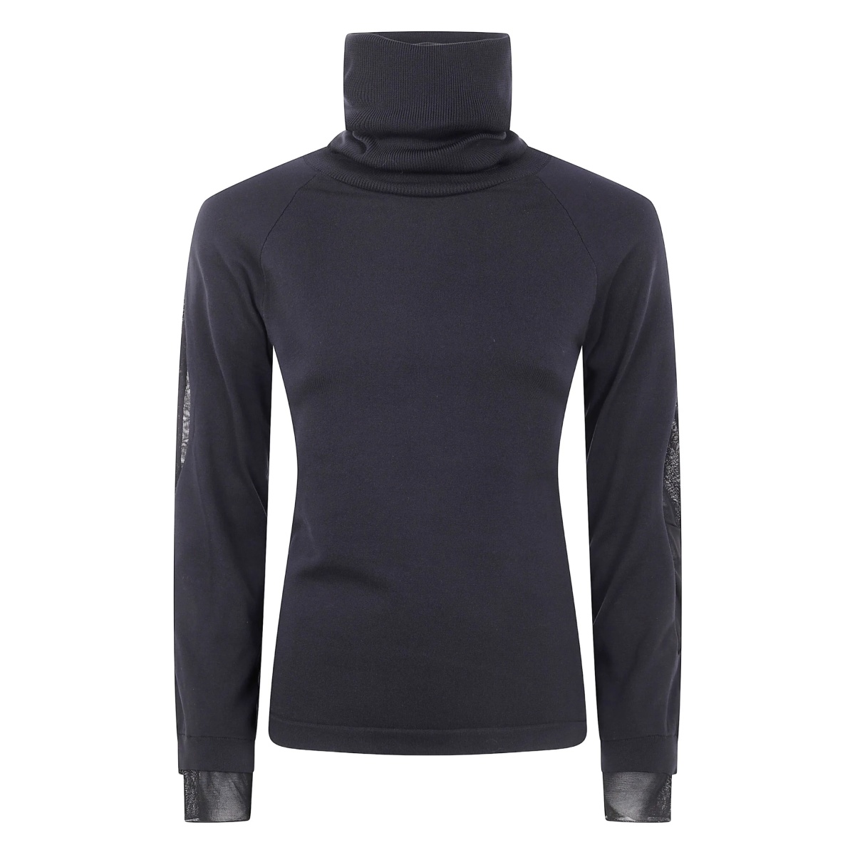 turtleneck long-sleeve top
