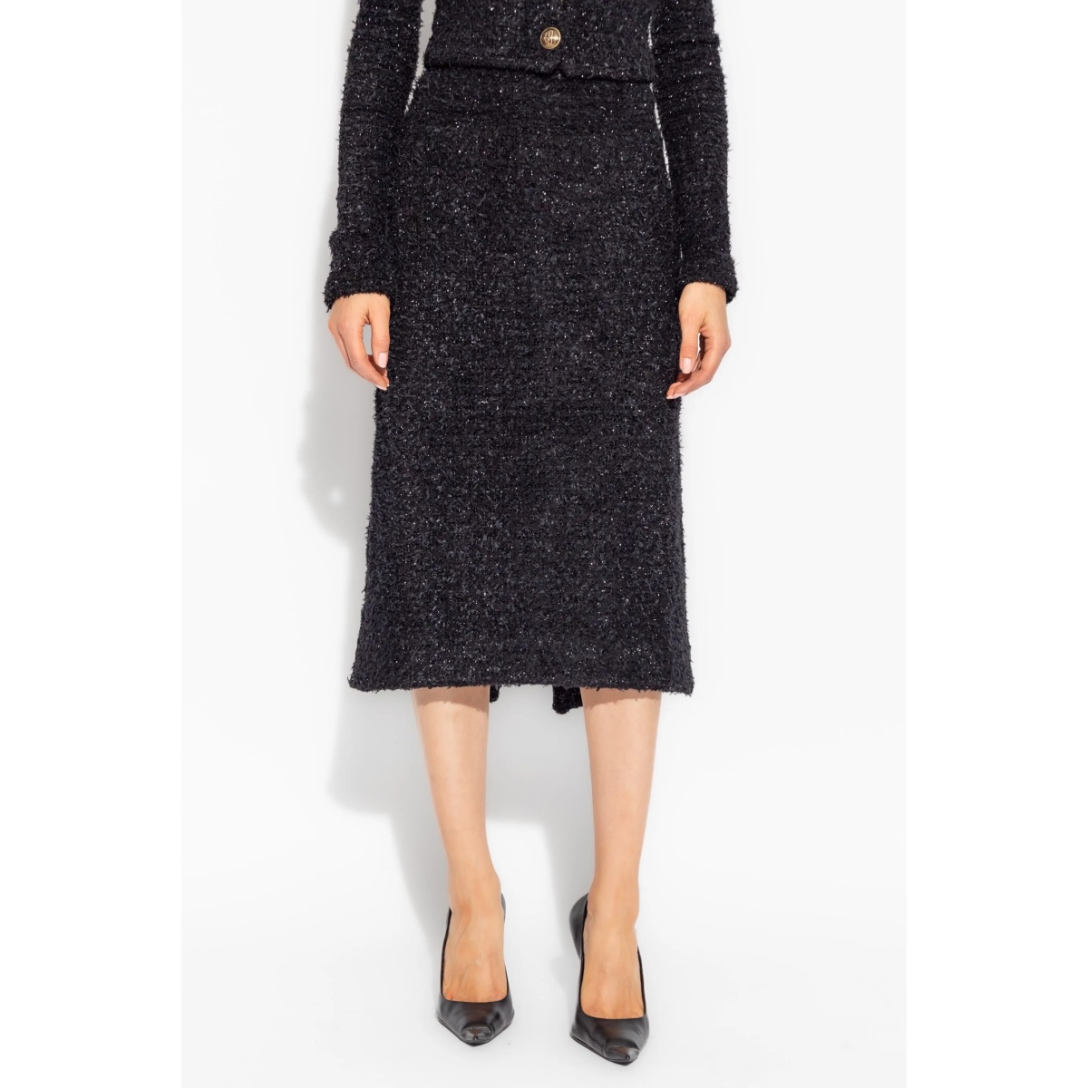 tweed midi skirt - Img 3
