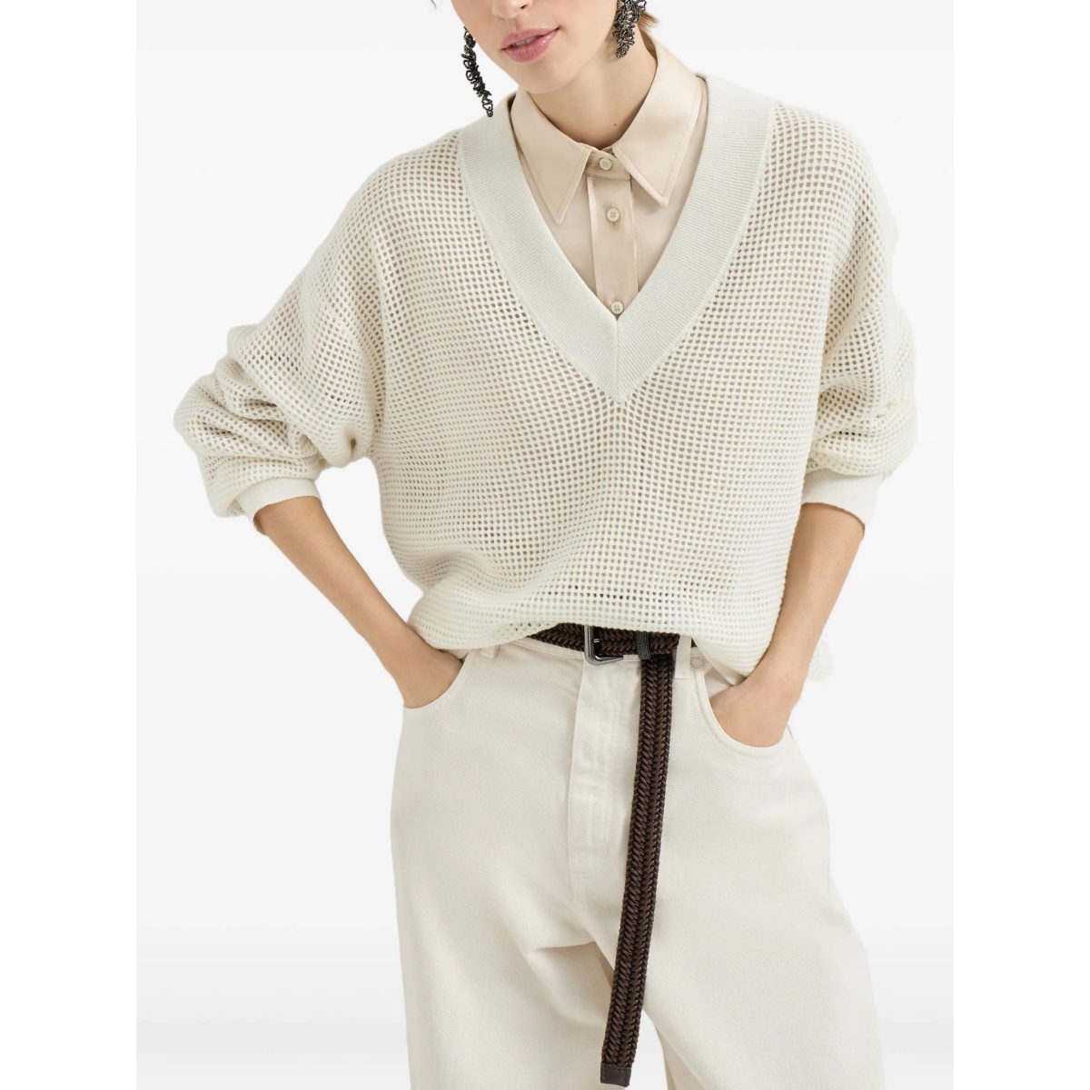 V-neck sweater - Img 3