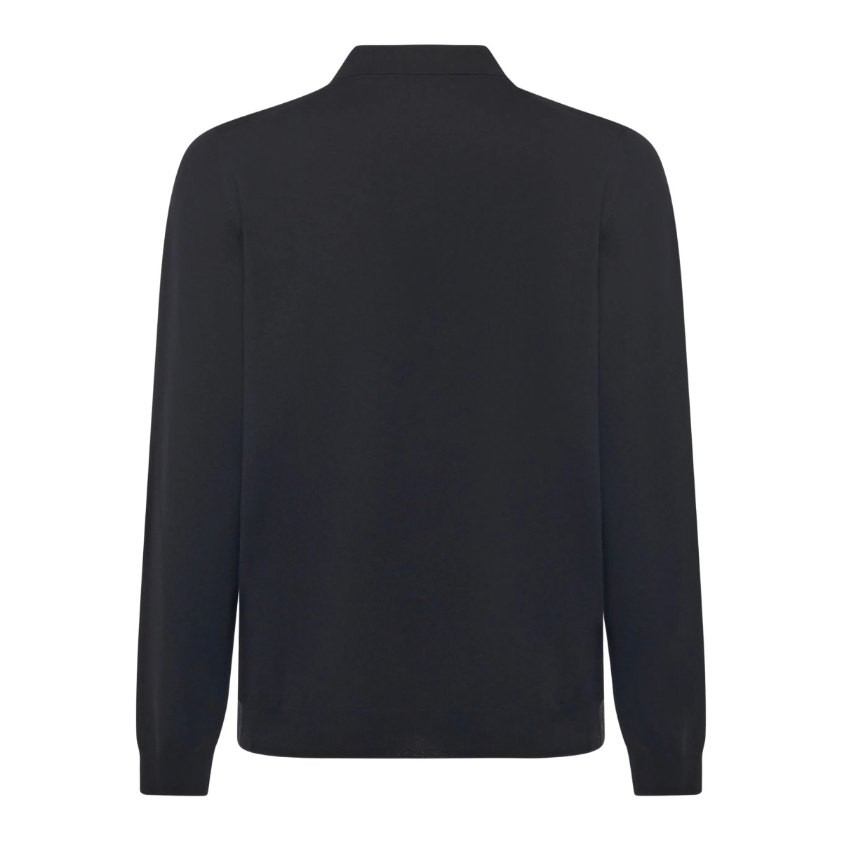 virgin wool blend polo shirt - Img 2