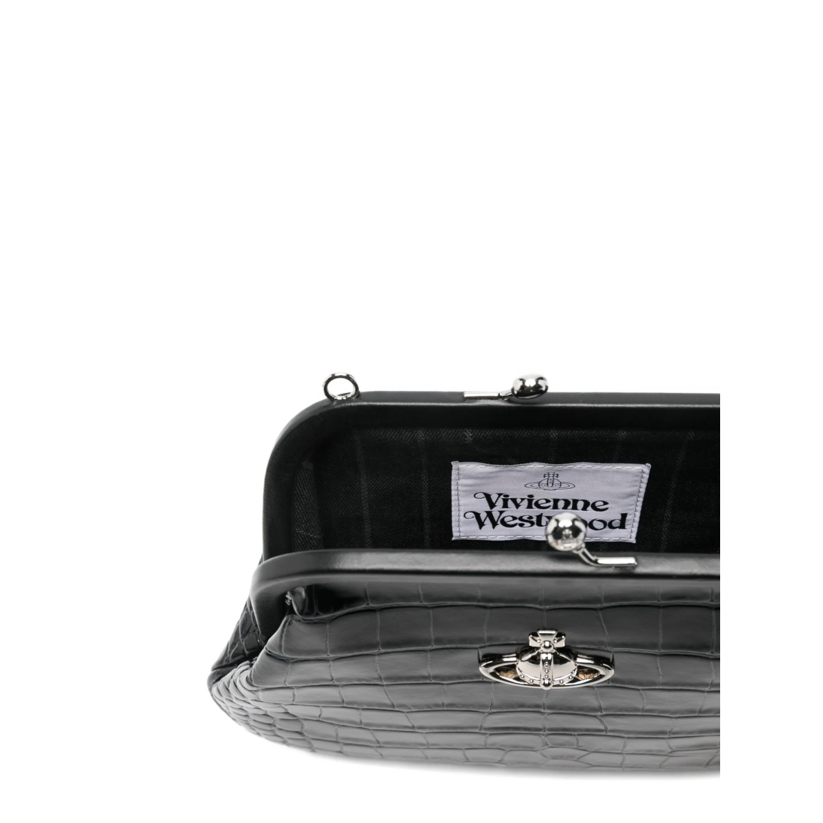Vivienne Orb embossed clutch bag - Img 5