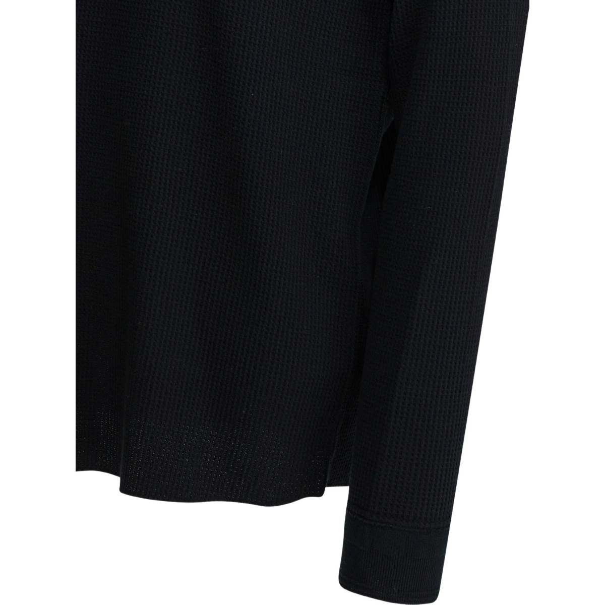 waffle-texture long-sleeve T-shirt - Img 4
