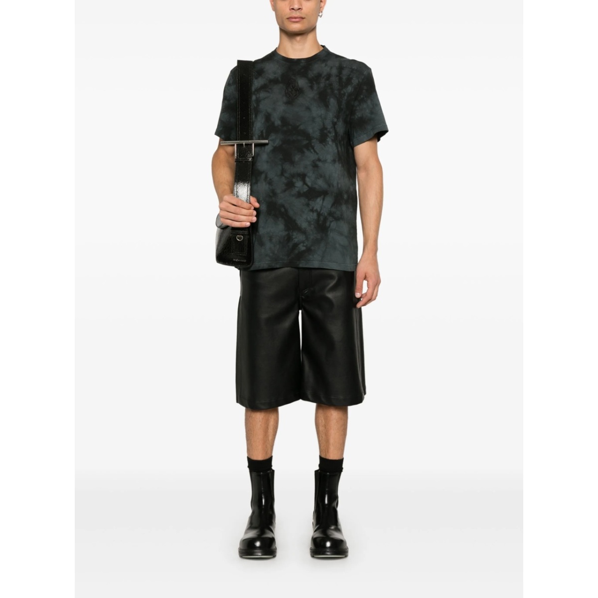 washed dye T-shirt - Img 2