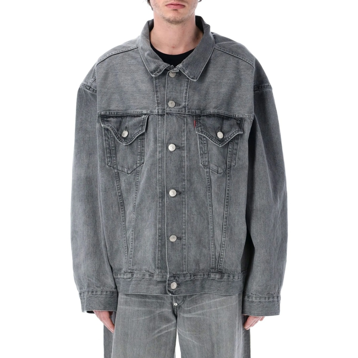 x Levi's denim trucker jacket