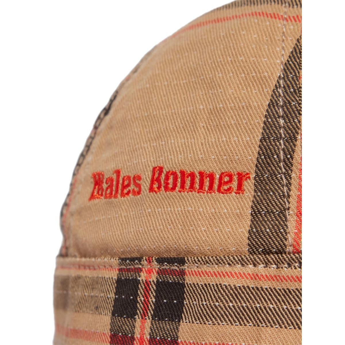 x Wales Bonner check-print bucket hat - Img 2