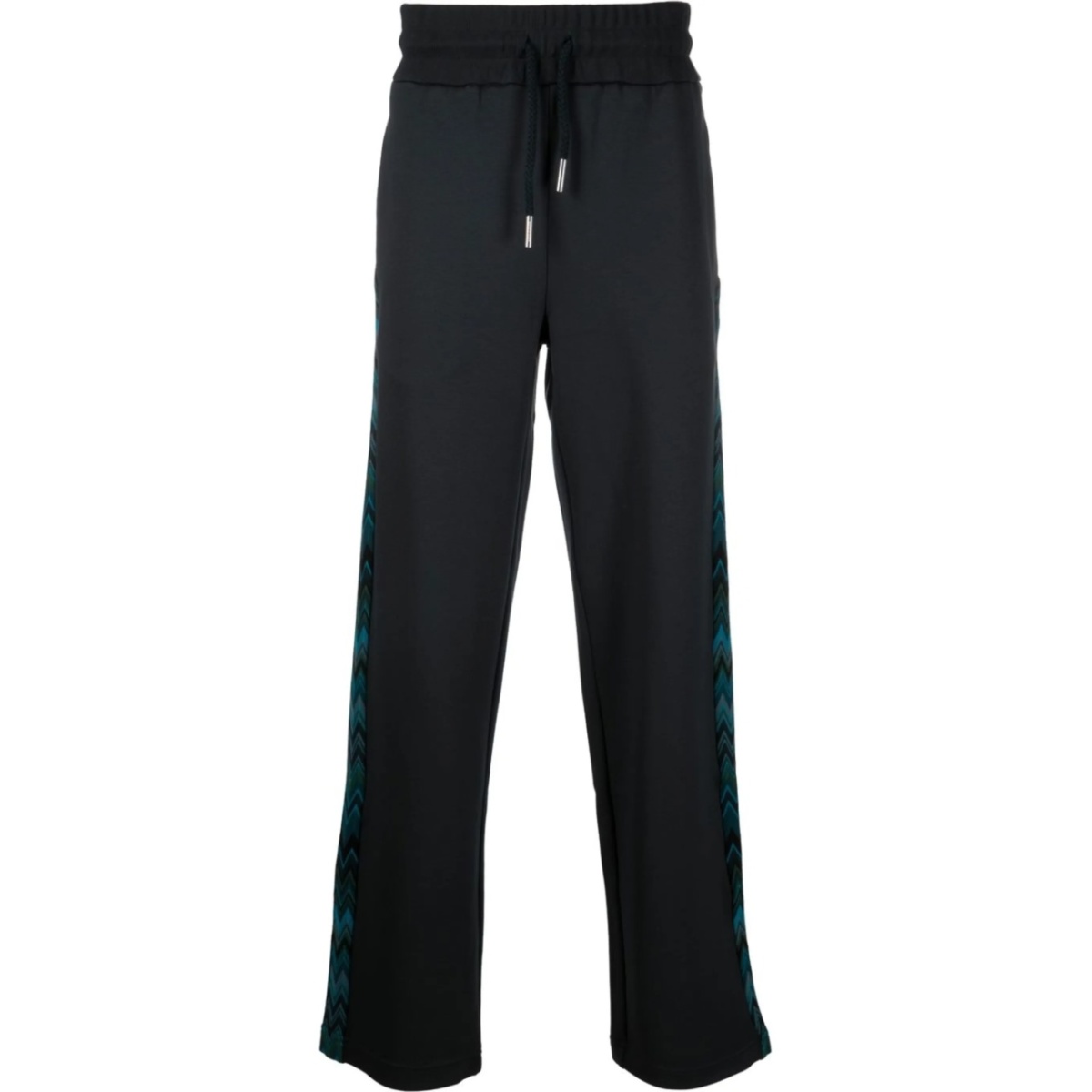 zigzag side-stripe track pant