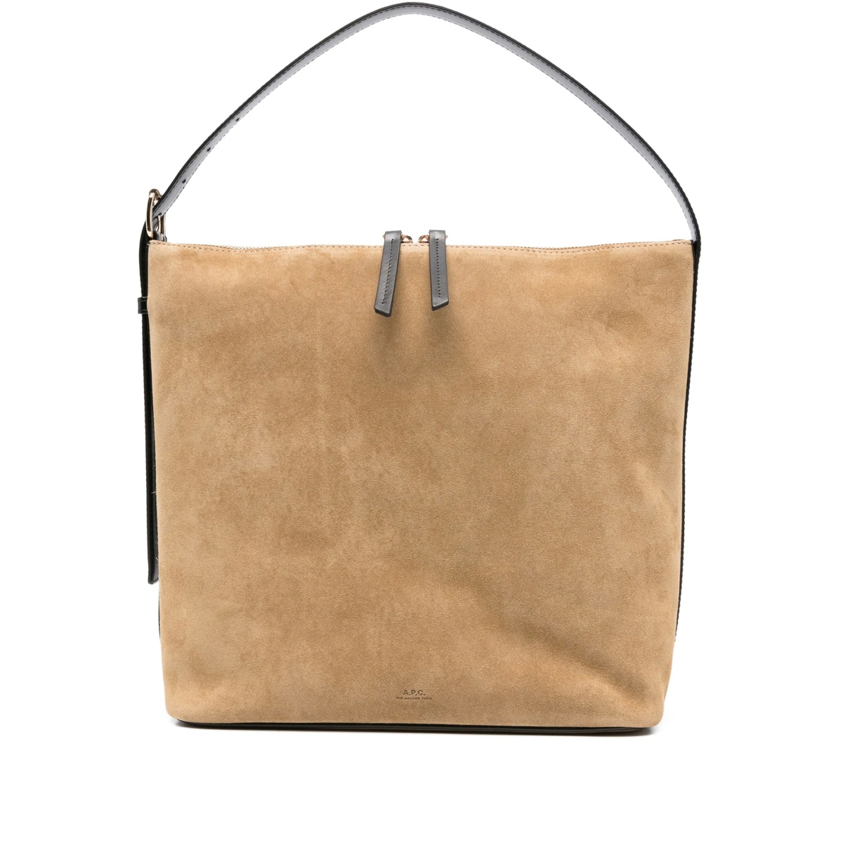 zip-top shoulder bag