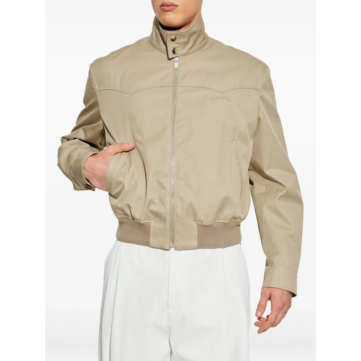 zip-up bomber jacket - Img 3