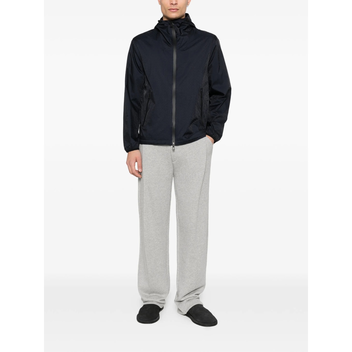 zip-up hooded jacket - Img 2