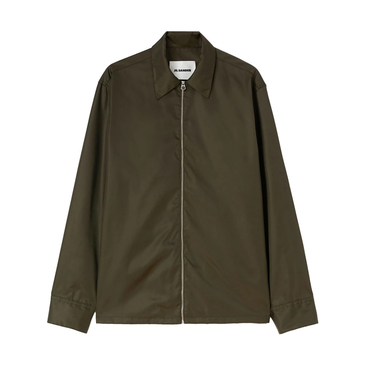 zip-up shirt jacket