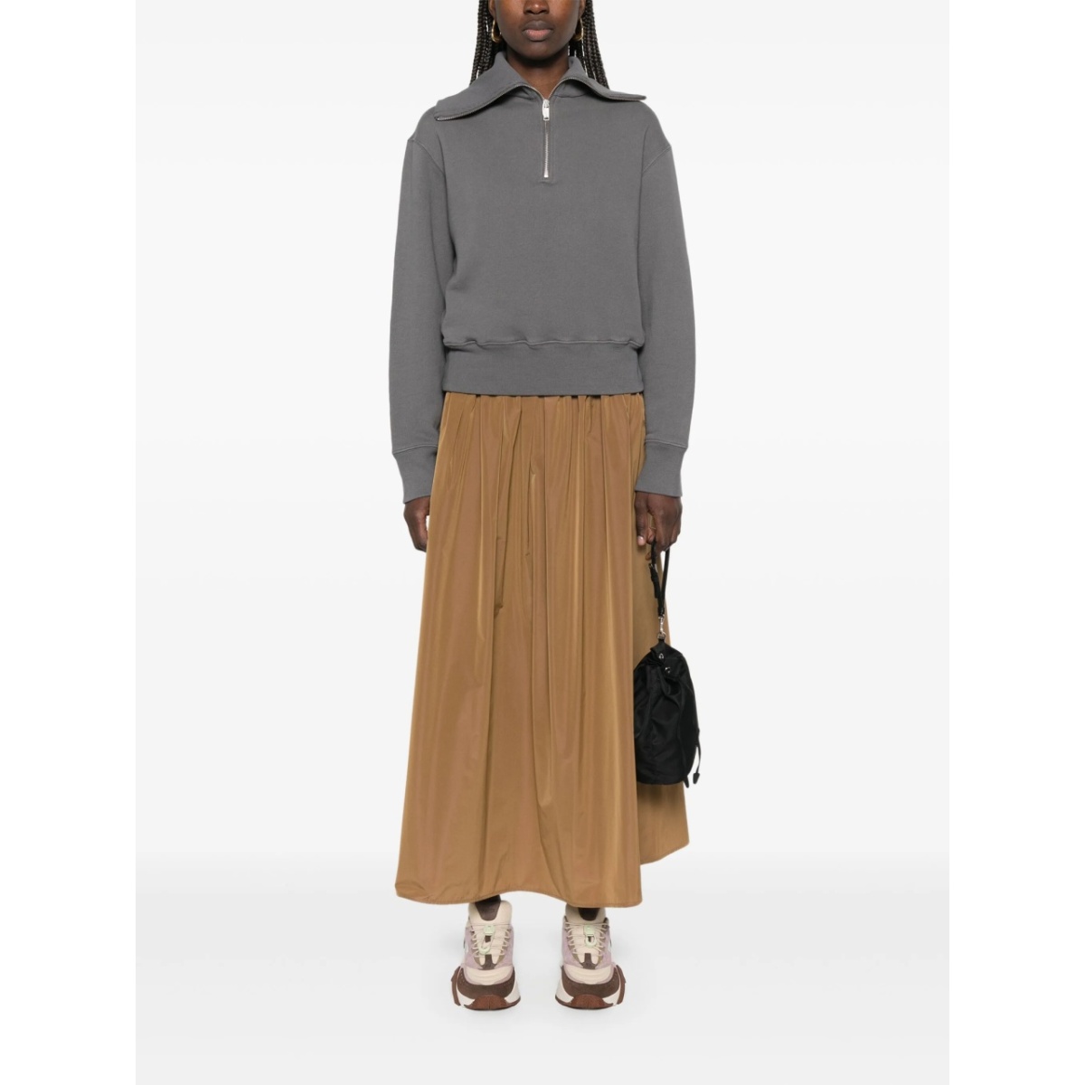 zip-up sweatshirt - Img 2