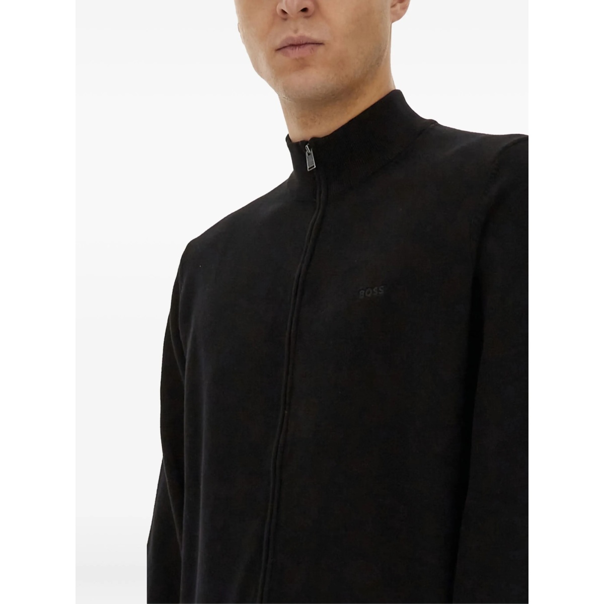 zipped cotton sweatshirt - Img 4